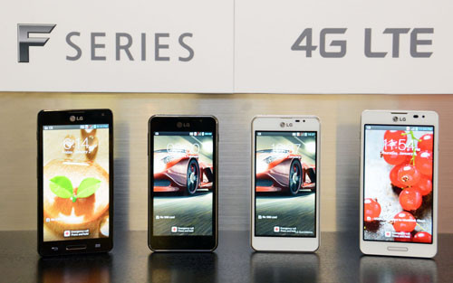 Представлены смартфоны среднего класса LG Optimus F5 и F7 с поддержкой LTE