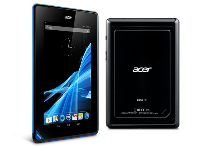 MWC 2013: представлена 16-гигабайтная версия бюджетного планшета Acer Iconia B1