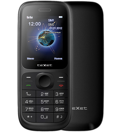 Texet TM-D107: бюджетный телефон с поддержкой двух SIM-карт