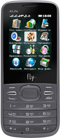 Fly TS110: телефон с тремя слотами для SIM-карт и батареей на 2 000 мАч
