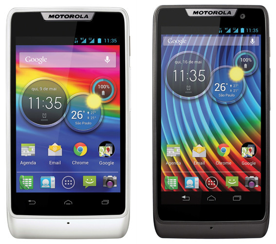 В Бразилии анонсированы смартфоны среднего класса Motorola RAZR D1 и D3