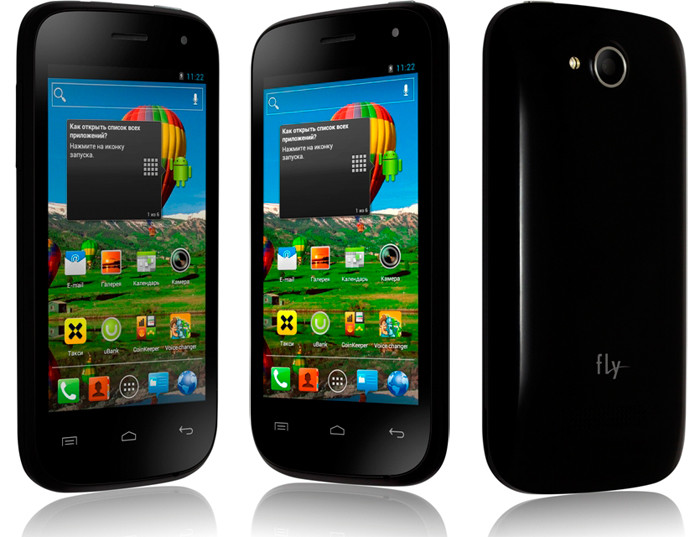 Fly IQ445 Genius: смартфон среднего класса с 4-дюймовым экраном и Android 4.1