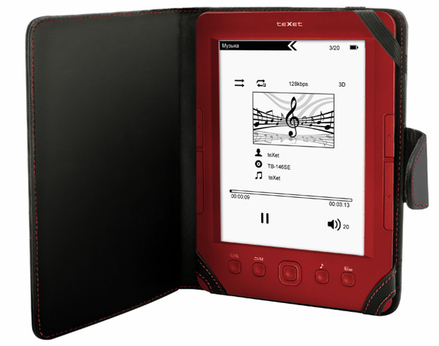 Texet TB-146SE: 6-дюймовый электронный ридер с дисплеем E-Ink Pearl 