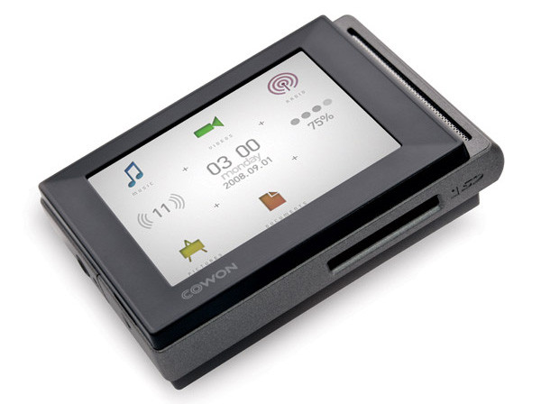 В России представлен мультимедийный плеер Cowon D20