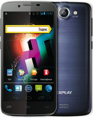 Explay HD: 5-дюймовый смартфон под управлением Android 4.1