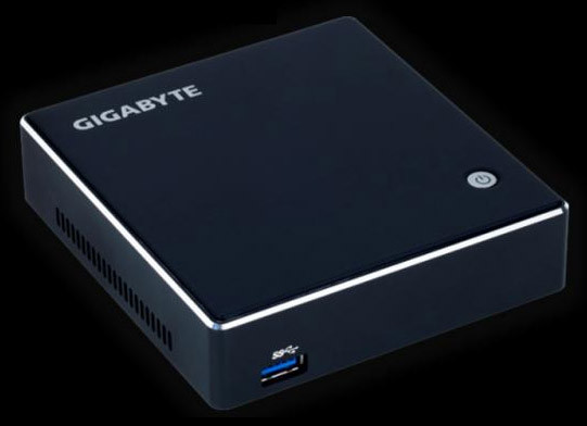 Gigabyte Brix: миниатюрный десктоп на платформе Intel