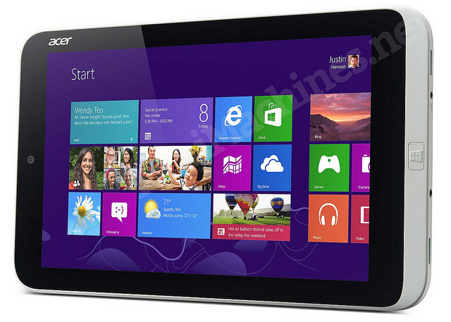 Acer Iconia W3: 8-дюймовый планшет под управлением Windows 8