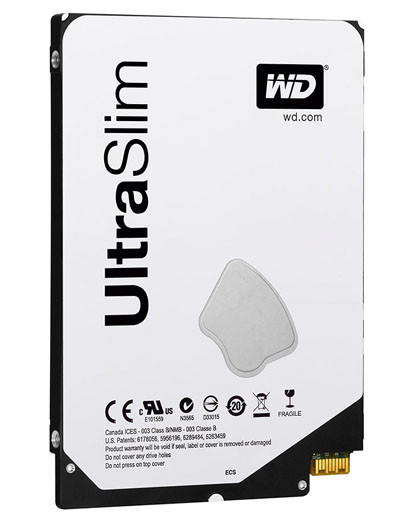 Western Digital представляет первые в мире винчестеры с толщиной 5 мм