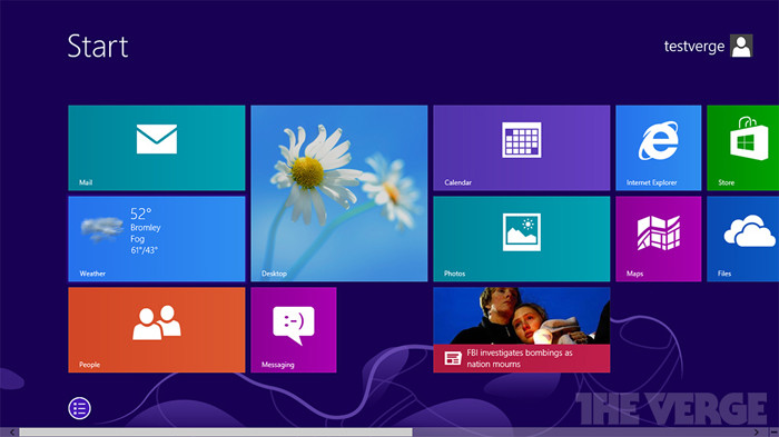Появились новые подробности об операционной системе Windows 8.1