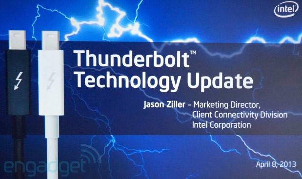 Intel представила вторую версию интерфейса Thunderbolt 