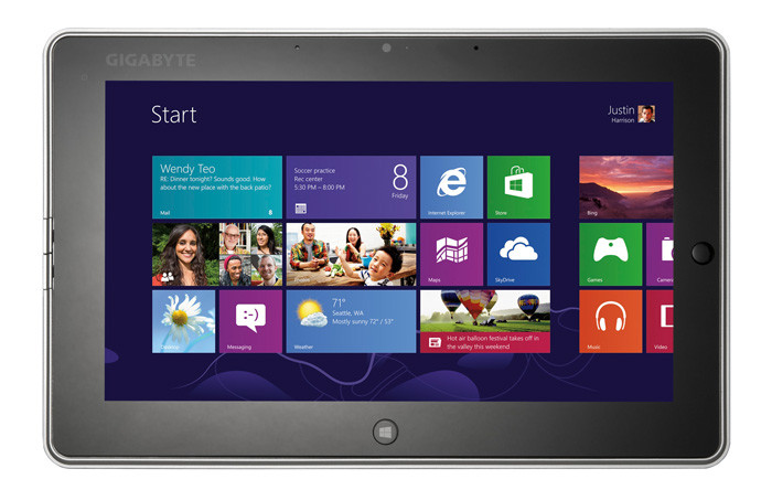 В России представлен 10,1-дюймовый Windows-планшет Gigabyte S1082