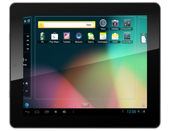 Texet TM-9751HD: планшет с «Retina-экраном» и четырехъядерным процессором картинка Texet TM-9751HD: планшет с «Retina-экраном» и четырехъядерным процессором