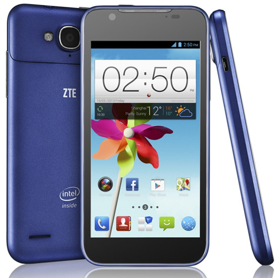 ZTE Grand X2: смартфон на двухъядерном процессоре Intel Atom