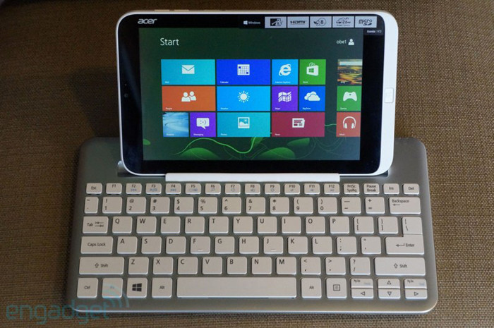 Computex 2013: Acer представляет «смартфонопланшет» и первый в мире 8-дюймовый планшет на Windows 8