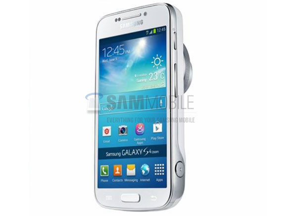 Опубликованы фотографии смартфона-камеры Samsung Galaxy S4 Zoom