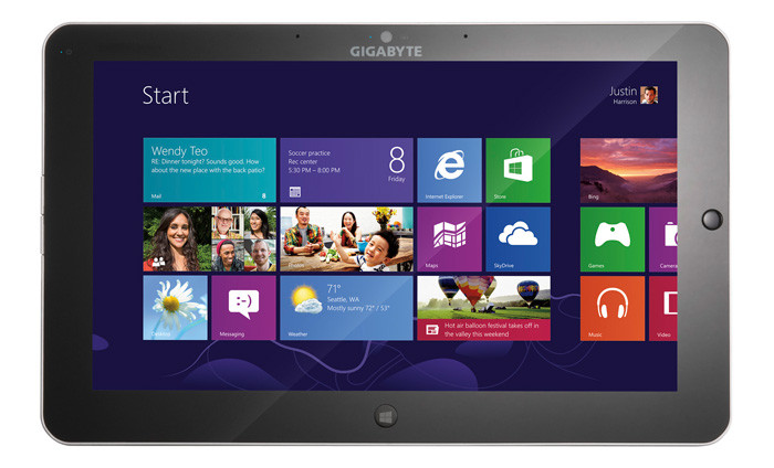 В России анонсирован 11,6-дюймовый Windows-планшет Gigabyte Padbook S1185