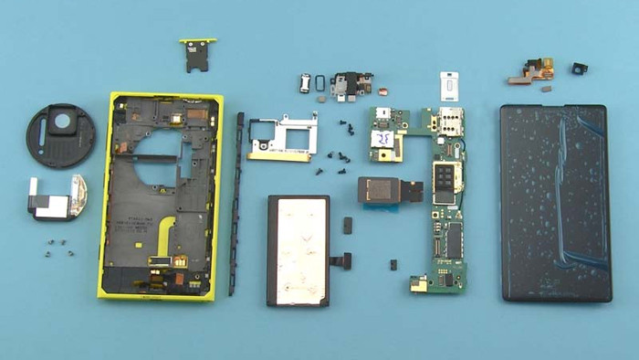Nokia показала внутренности Lumia 1020 с 41-мегапиксельной камерой