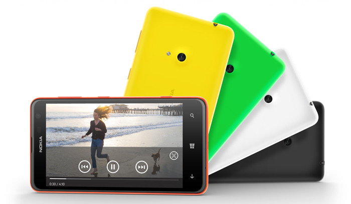 Представлен 4,7-дюймовый смартфон Nokia Lumia 625 на Windows Phone 8