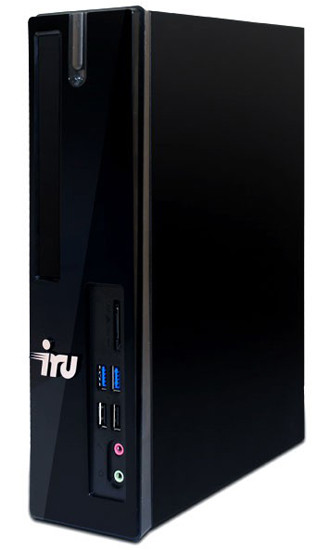 iRu 130: неттоп на платформе Intel с пишущим DVD-приводом