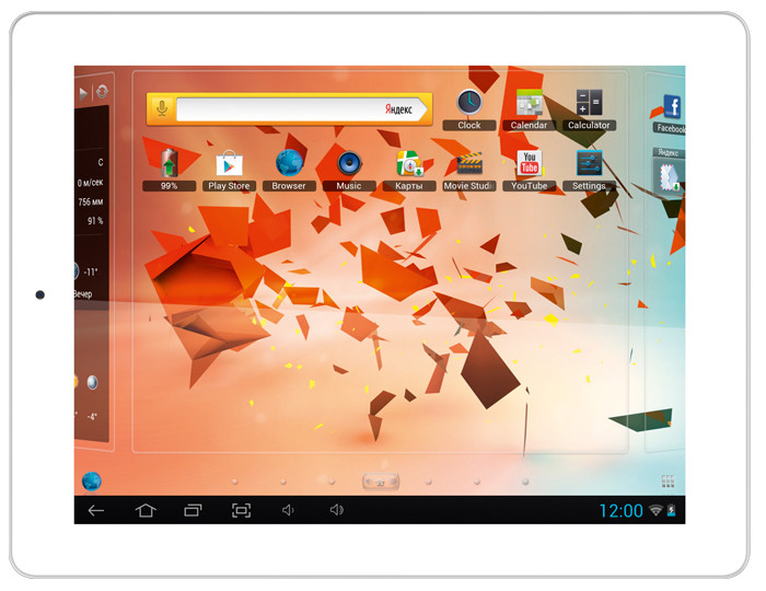 Texet TM-9750HD: очередной планшет с «Retina-экраном» и четырехъядерным процессором