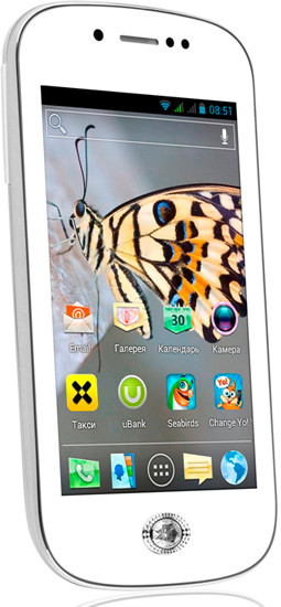 Fly IQ448 Chic: Android-смартфон, украшенный кристаллами Сваровски 