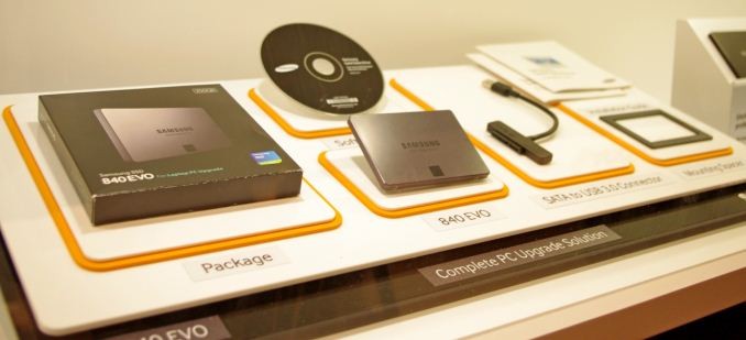 Samsung представляет SSD-накопители серии 840 EVO емкостью до 1 Тб 