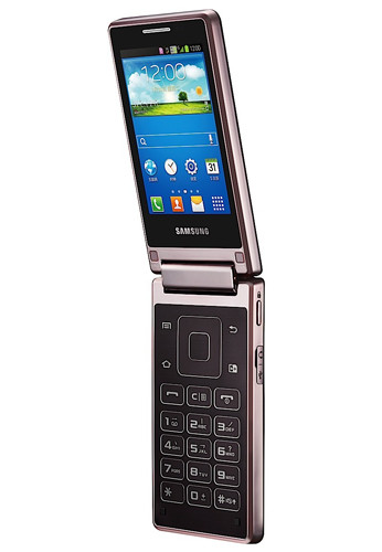 В Китае представлен раскладной Android-смартфон Samsung Hennessey