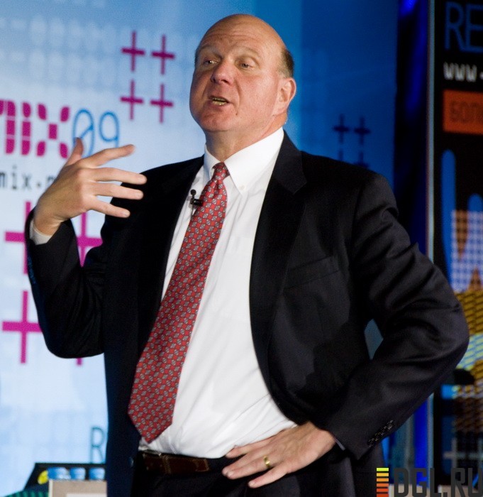 Стив Балмер: подборка уникальных фотографий разных лет