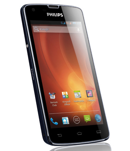 Philips Xenium W8510: четырехъядерный смартфон с батареей на 3 300 мАч