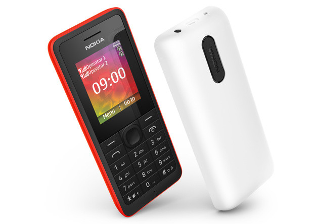 Nokia представила бюджетные мобильные телефоны 106 и 107 Dual SIM