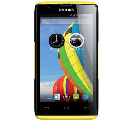 Представлен яркий смартфон Philips Xenium W6500