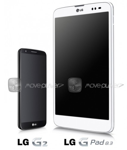 Появилось изображение планшетного компьютера LG G Pad 8.3 картинка Появилось изображение планшетного компьютера LG G Pad 8.3