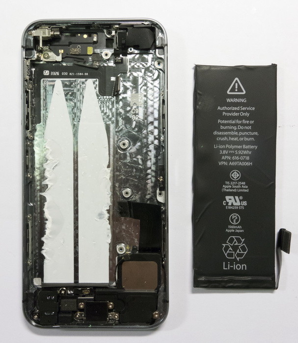 Apple iPhone 5s: вскрытие, сравнение с предыдущими поколениями и оценка ремонтопригодности