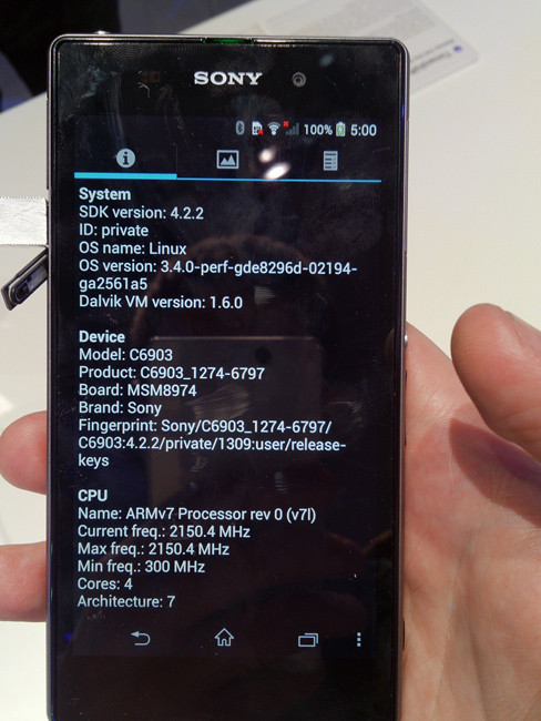 IFA 2013: примеры снимков с камеры Sony Xperia Z1 и живые фото этого смартфона