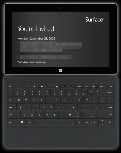 23 сентября Microsoft представит новые планшеты Surface