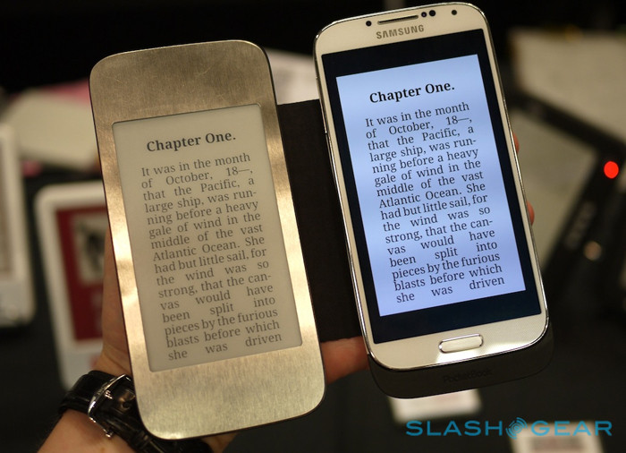 IFA 2013: чехол-книжка с экраном E-Ink для Samsung Galaxy S4 от PocketBook 