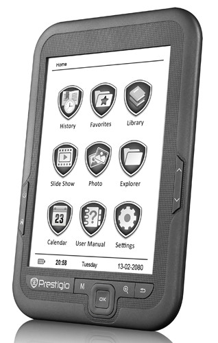 Prestigio MultiReader 3664: 6-дюймовый ридер с экраном E-Ink картинка Prestigio MultiReader 3664: 6-дюймовый ридер с экраном E-Ink