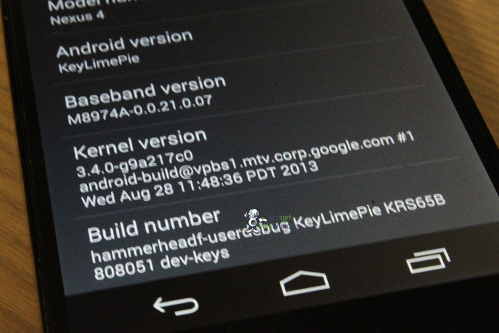 Появились новые подробности об операционной системе Android 4.4 KitKat
