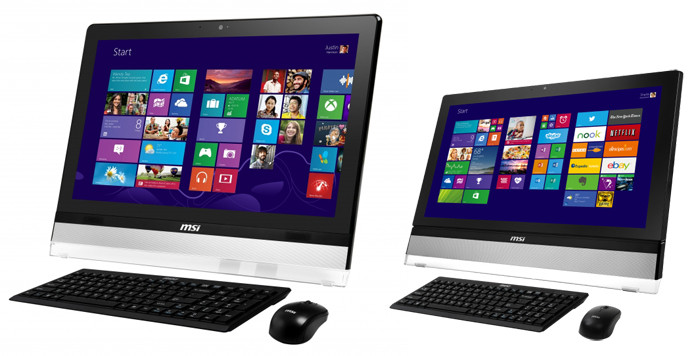 MSI AE270 и AE221: компьютеры-моноблоки на базе Intel Haswell