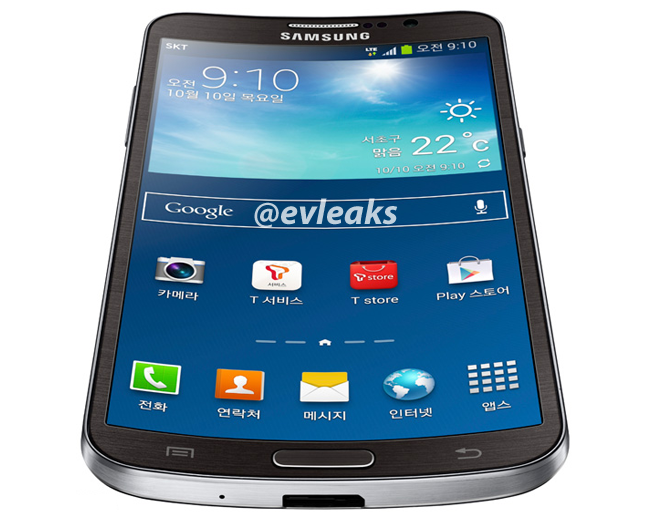 Опубликовано изображение изогнутого смартфона Samsung