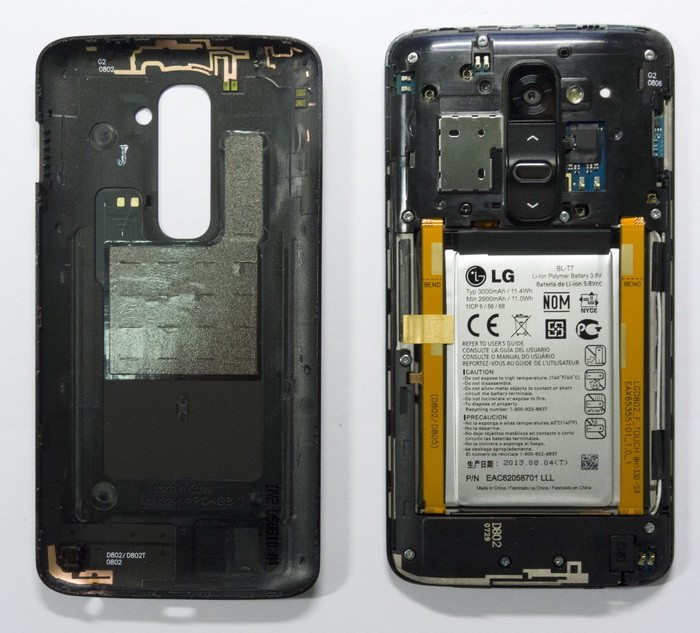 LG G2: снаружи и внутри нового корейского флагмана