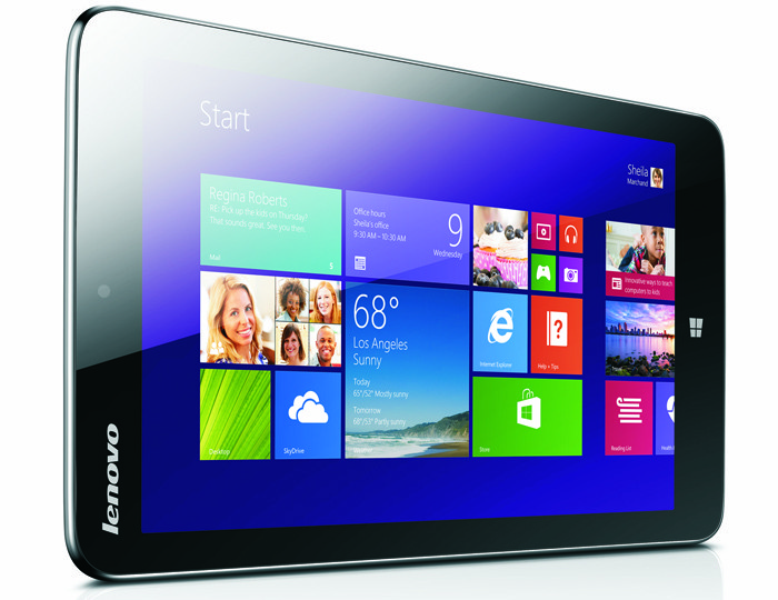 Представлен 8-дюймовый планшет Lenovo Miix 8 под управлением Windows 8.1