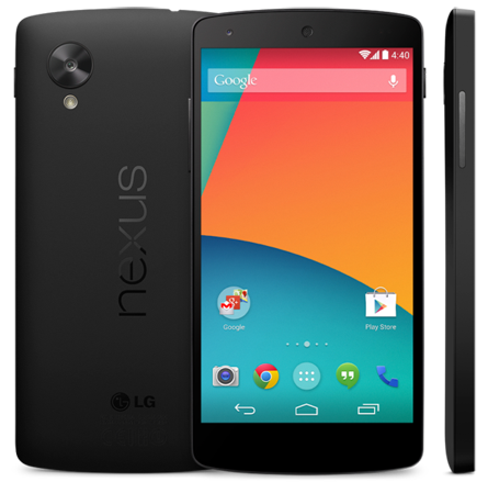 В Google Play проскользнули сведения о смартфоне Nexus 5