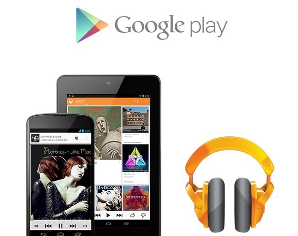 Сервис Google Play Музыка заработал в России