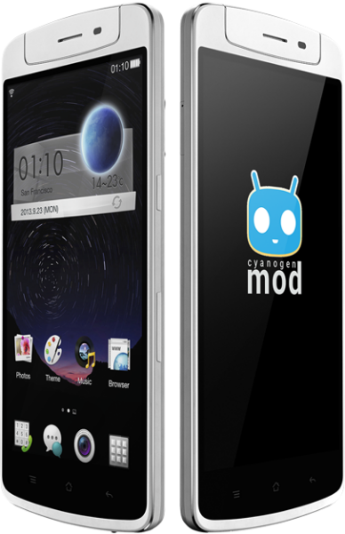 Представлена версия смартфона OPPO N1 с прошивкой CyanogenMod 