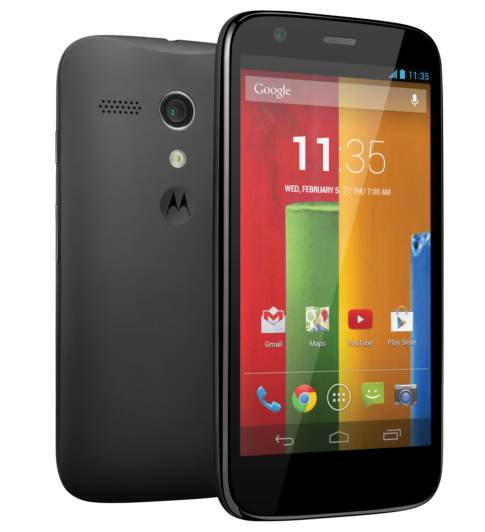 Moto G: новый смартфон среднего класса от Motorola