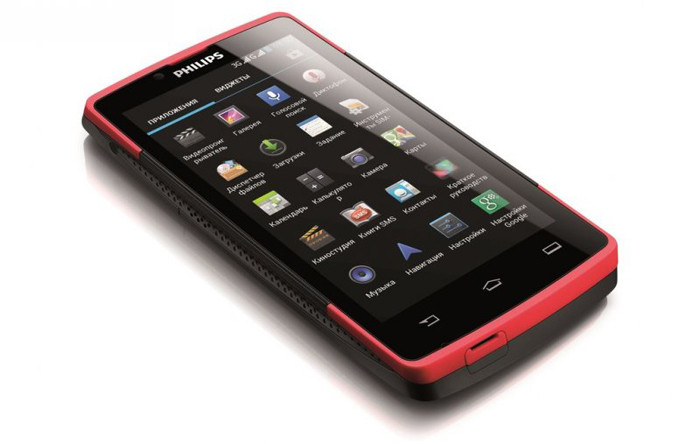 Представлен музыкальный Android-смартфон Philips Xenium W7555