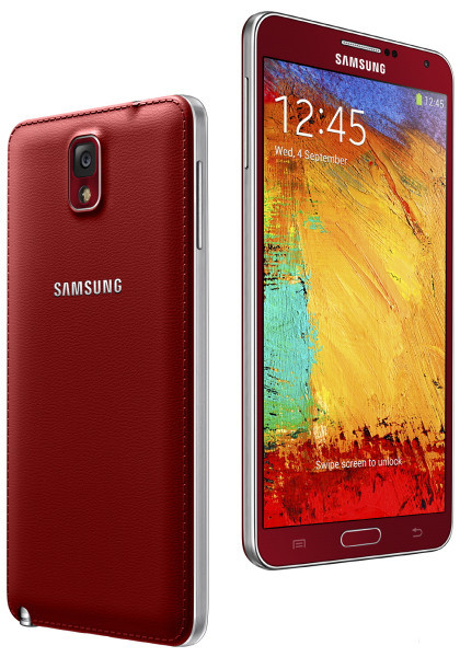 Samsung выпустила три новых цветовых варианта фаблета Galaxy Note 3