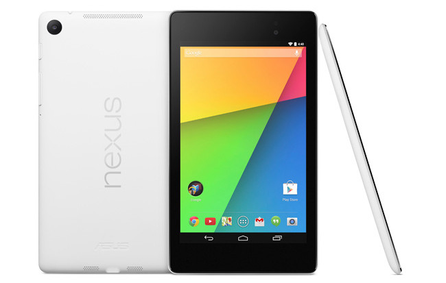 Представлена белая версия планшета ASUS Nexus 7 (2013)
