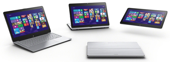 В России представлен ноутбук-трансформер Sony VAIO Fit 11A multi-flip